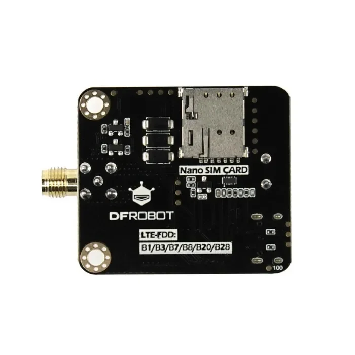 Air780EU 4G LTE Cat1 IoT -moduuli Raspberry Pi -verkkokortille DFRobot