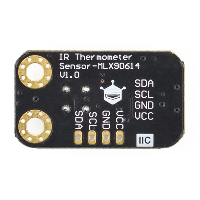 MLX90614 Kosketukseton infrapunalämpötila-anturi Arduinoon DFRobot
