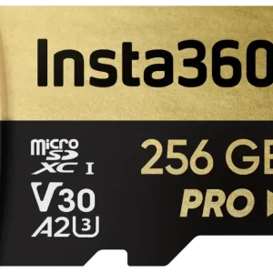 Insta360 256GB muistikortti maksimaaliseen tallennustilaan