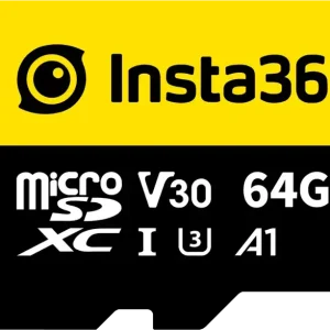 Insta360 64GB muistikortti optimaaliseen suorituskykyyn