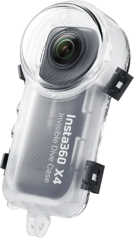 Insta360 X4 -sukelluskotelo vedenalaiseen kuvaamiseen