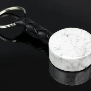Howlite avaimenemainen - nahka