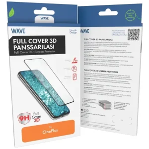 Wave Full Cover 3D-panssarilasi, OnePlus 13R, musta kehys
