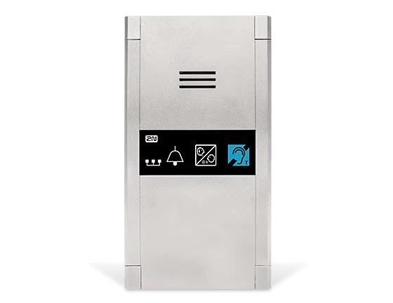 2N® Lift1 -hyttiyksikkö - kompakti - pinta-asennus - ilman painiketta 19645WBE