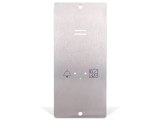 2N® Lift1 -hyttiyksikkö - kompakti - pinta-asennus - ilman painiketta 19645WBE