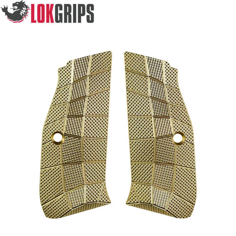 CZ 75 P-01, CZ 75 Compact messinkiset kahvapaneelit | Gridlok