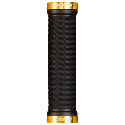 REVERSE COMPONENTS CLASSIC Lock-On kahvat musta/kultainen