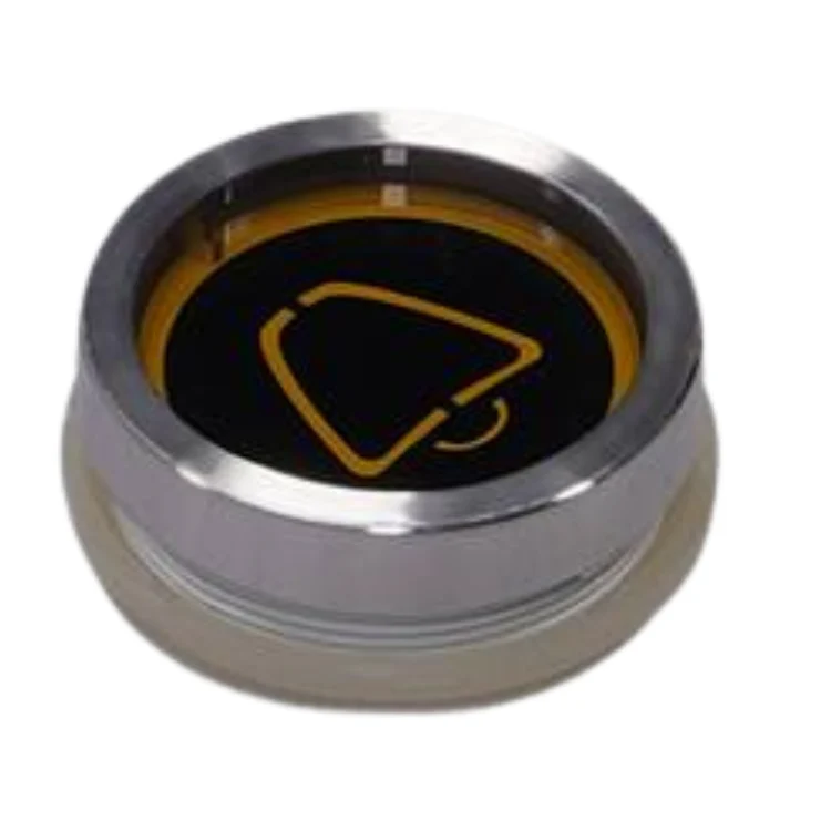 Kone-painikekello, keltainen, huuhteleva COP-paneeli KM51172230G005H080