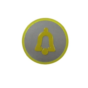 Kone-painikkeen kello, harmaa, taktiilinen, KSS COP KM801055G080