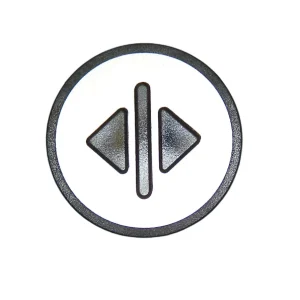 Kone-painonappi DO harmaa taktiilinen KSS COP KM801055G081