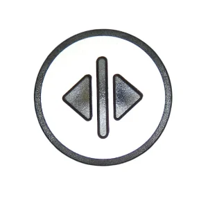 Kone-painonappi DC harmaa taktiilinen KSS COP KM801055G082