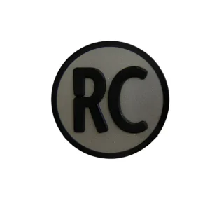 Kone-painonappi RG harmaa taktiilinen KSS COP KM801055G155