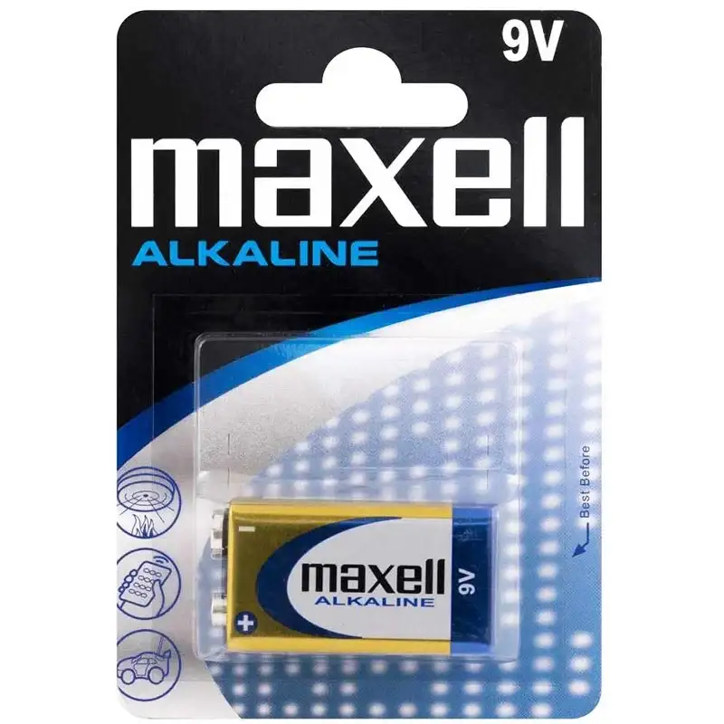 Maxell 9V paristo – Luotettavaa energiaa tarpeisiisi