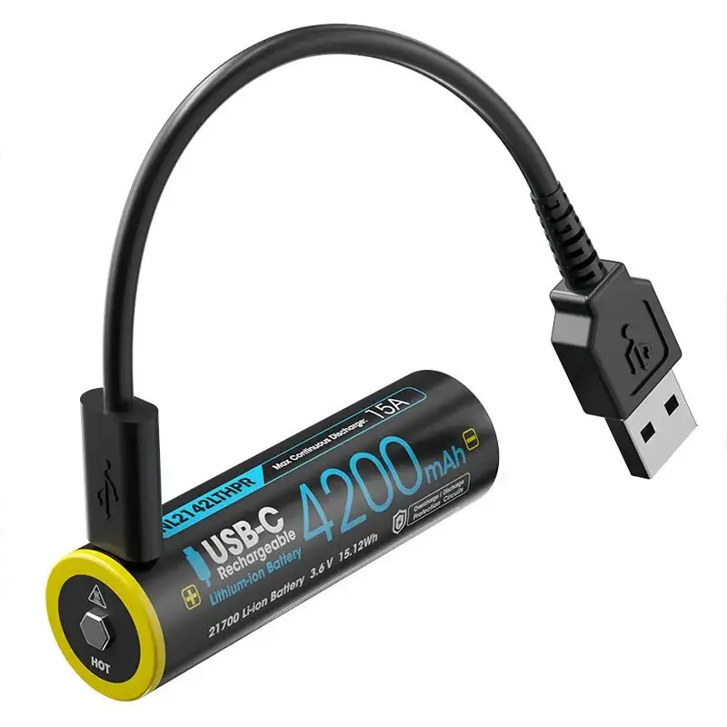 Nitecore 21700 akku 4: Suurikapasiteettinen akku vaativaan käyttöön