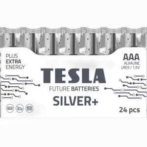 Tesla Silver+ AAA Alkaline Paristot (24 kpl)