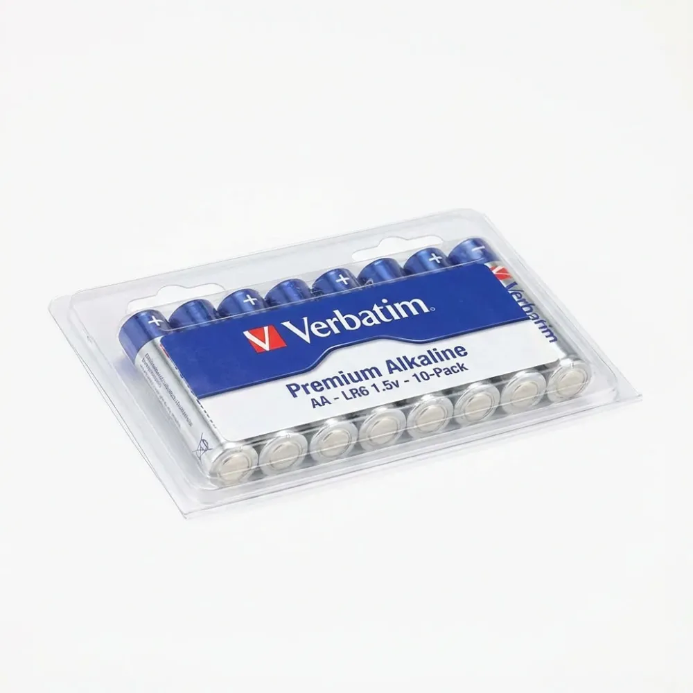 Verbatim Premium Alkaline AA - LR6 -paristot, 1,5 V - 10 kpl