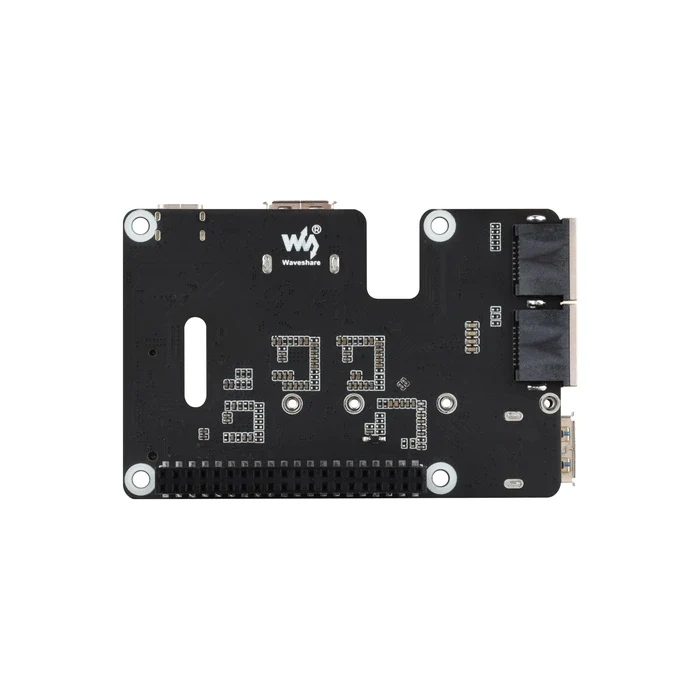 Waveshare PCIe USB 3.2 Gen1/2.5G ETH/M.2 NVMe -sovitin Raspberry Pi 5:lle