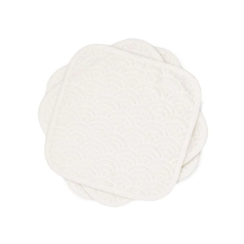 Cam Cam Copenhagen Pesulaput - 3 kpl - GOTS - Off White