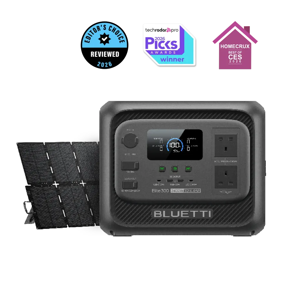 BLUETTI Elite 300 Portable Power Station | 2,400W 3,014.4Wh | UK Plug BLUETTI-EU