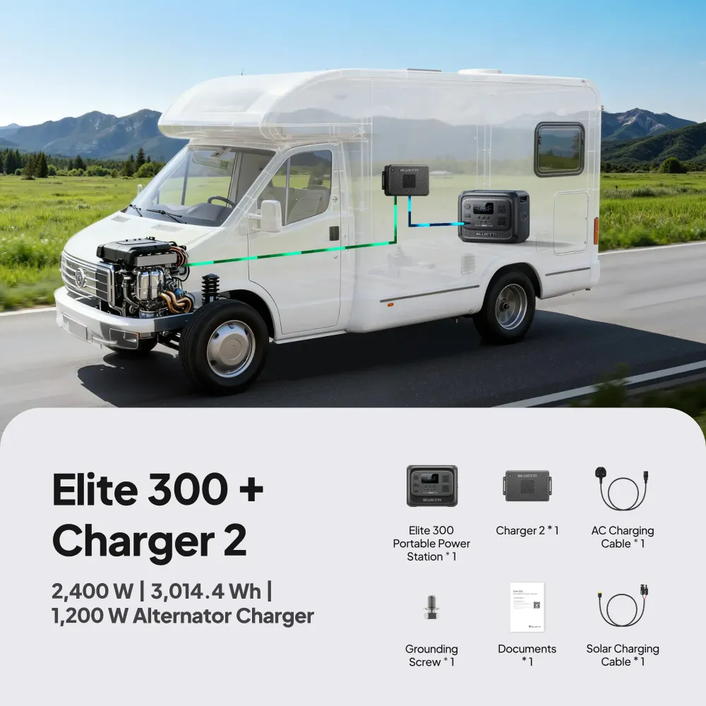 BLUETTI Elite 300 Portable Power Station | 2,400W 3,014.4Wh | UK Plug BLUETTI-EU