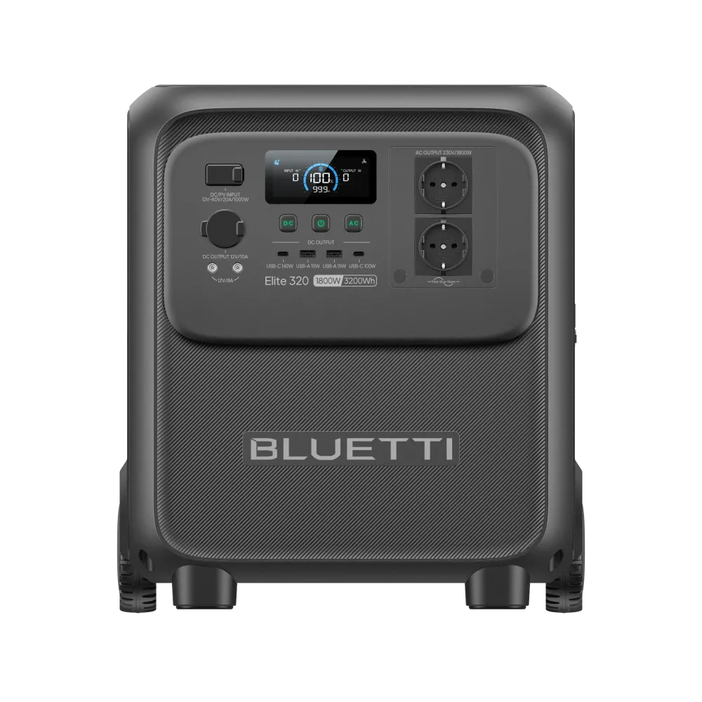 BLUETTI Elite 320 Portable Power Station | 1.800W 3.200Wh BLUETTI-EU