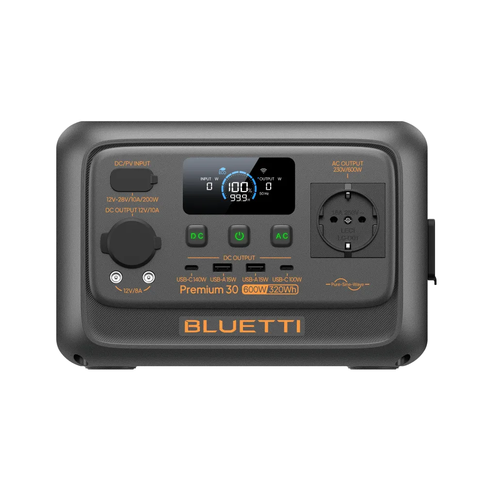BLUETTI Premium 30 V2 Portable Power Station | 600W 320Wh BLUETTI-EU