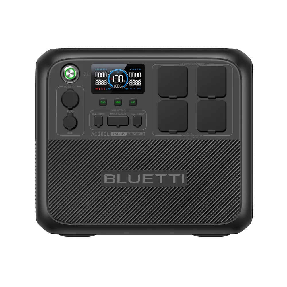 Kannettava BLUETTI AC200L voimalaitos | 2400W 2048Wh BLUETTI-EU