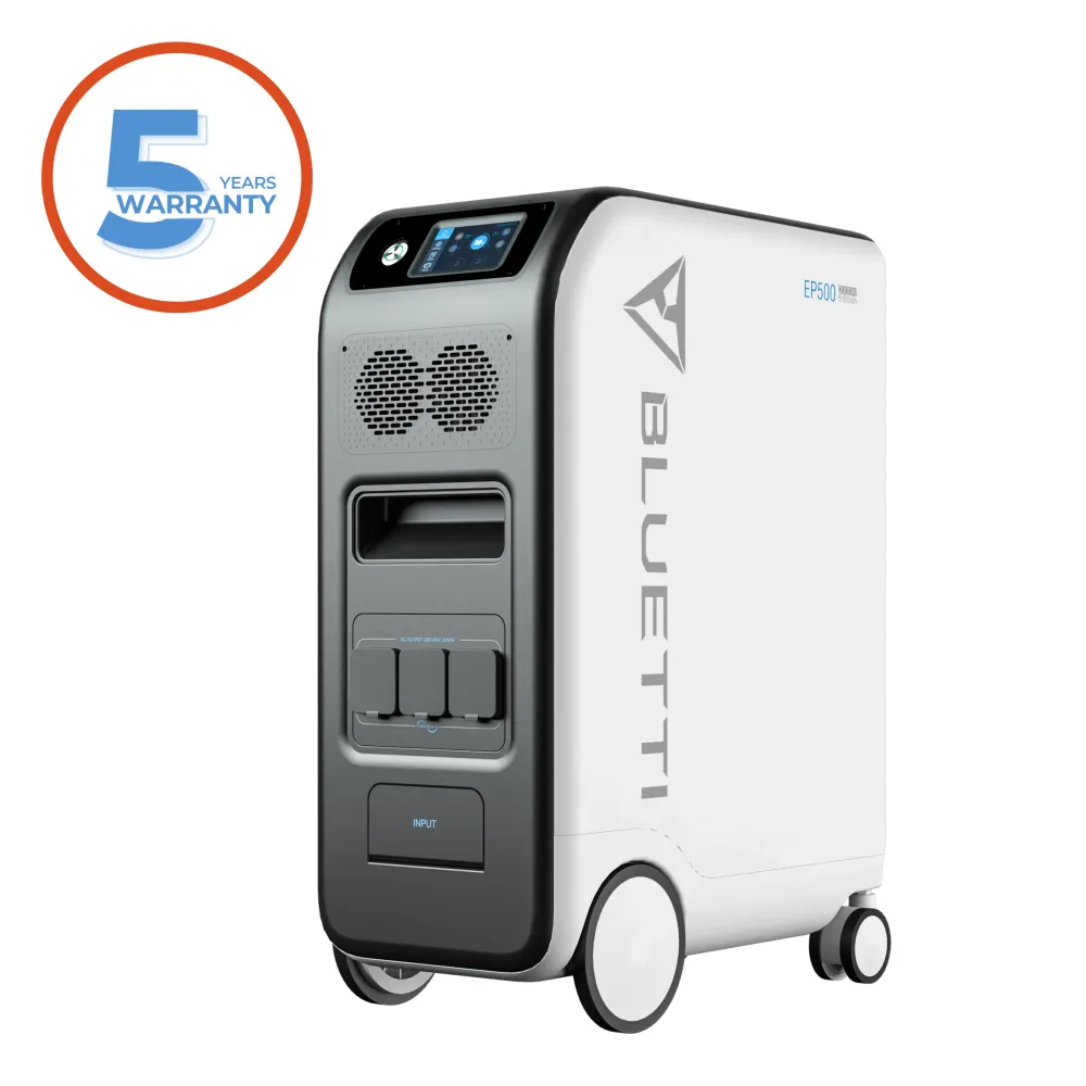 BLUETTI EP500 aurinkovoimala | 2000W 5100Wh Bluettipower-EU