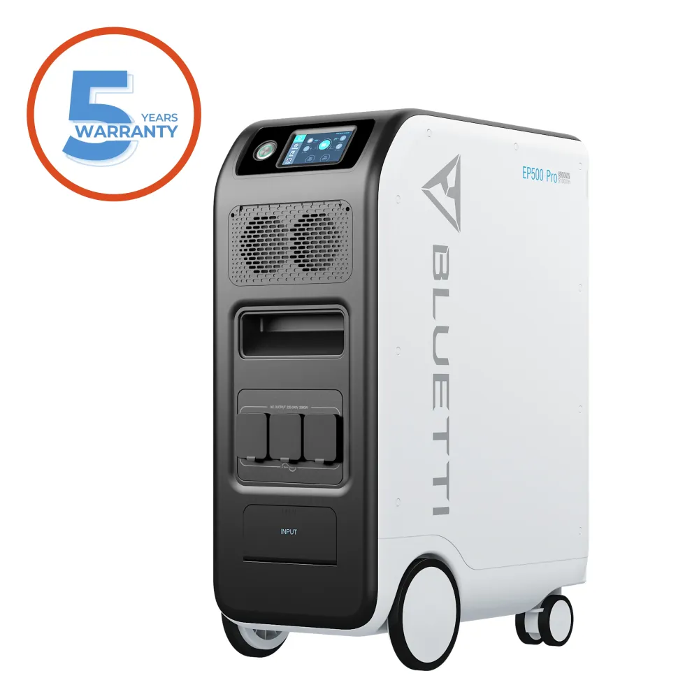 BLUETTI EP500Pro aurinkovoimala | 3000W 5100Wh Bluettipower-EU