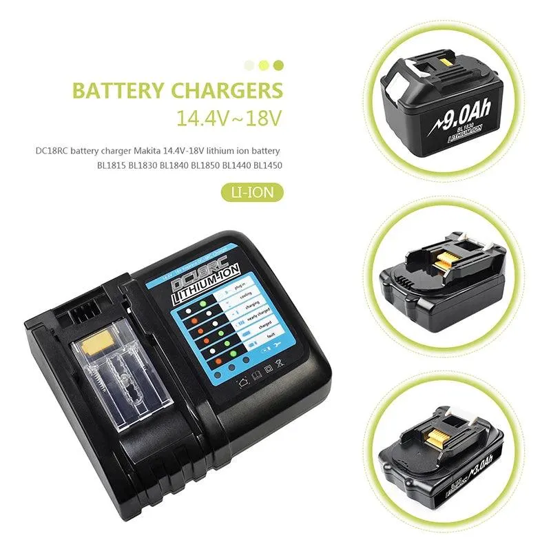 Akkulaturi 14.4V ja 18V akuille