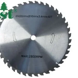 Kovapalaterä 450mm-30 mm klapisirkkeliin