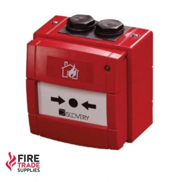 58100-951APO Apollo Discovery Weatherproof Red Manuaal Call Point -sovellus isolator-IP67: llä