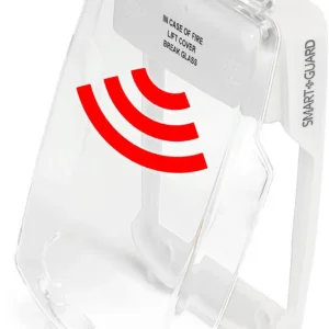 SG-FS-W Smart+Guard Call Point Cover, Flush Sounder, White Vimpex