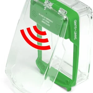 SG-SS-G Smart+Guard Call Point Cover, Pinta, Sounder, Vihreä Vimpex
