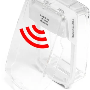 SG-SS-W Smart+Guard Call Point Cover, Pinta, Sounder, White Vimpex