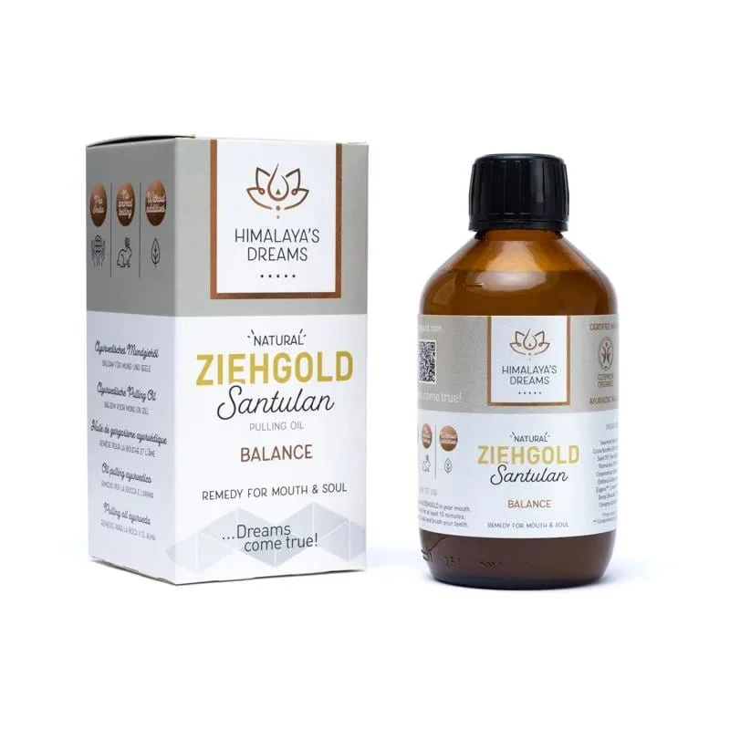 Ayurvedinen Pulling Oil Ziehgold / Santulan - Himalaya´s Dreams