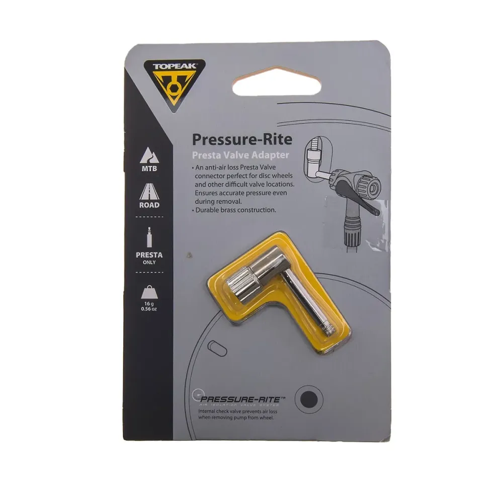 Venttiilisovitin TOPEAK PRESTA PRESSURE-RITE