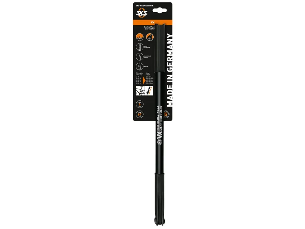 SKS VX – runkopumppu, 6 bar / 87 psi