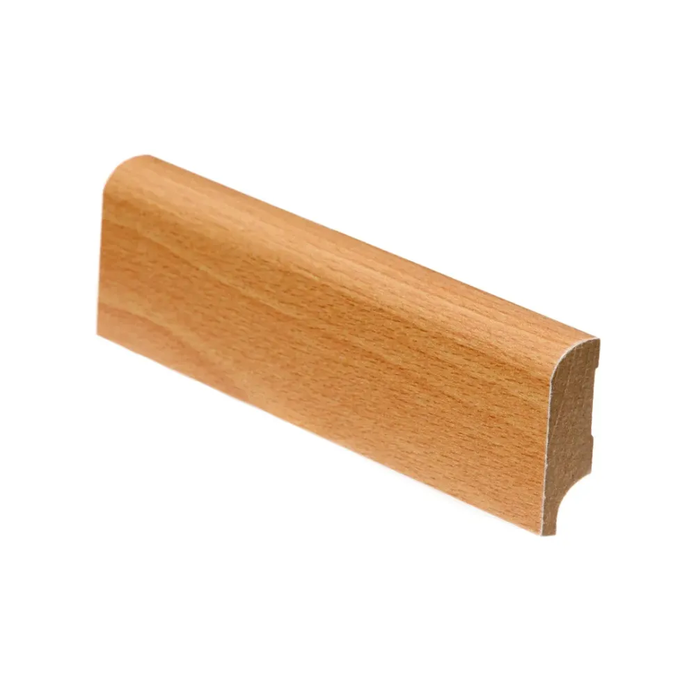 Jalkalista 12x42x3050, MDF, Pyökki