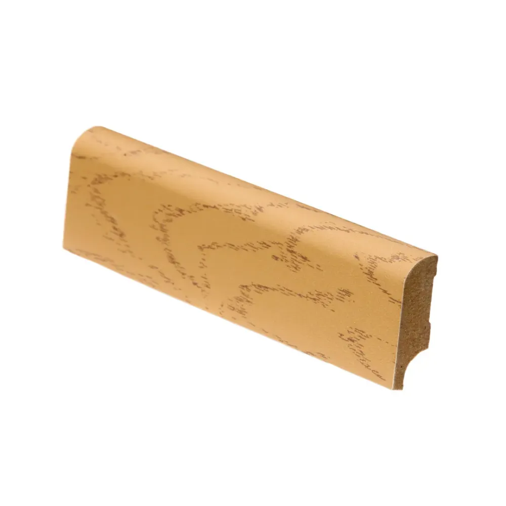 Jalkalista 12x42x3050, MDF, Tammi