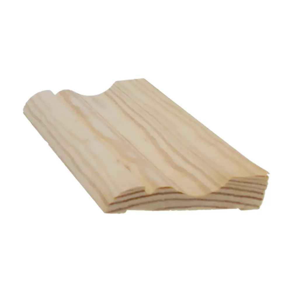 Jalkalista Koriste 15x69x3300, Mänty, Käsittelemätön