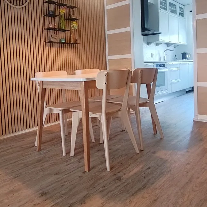Vinyylilankku SPC+EVA Natur Sviby 1718SE 2,79m²