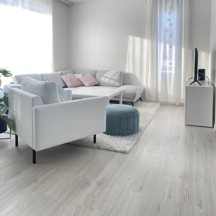 Vinyylilankku SPC+EVA Vit Sund 1722SE 2,79m²