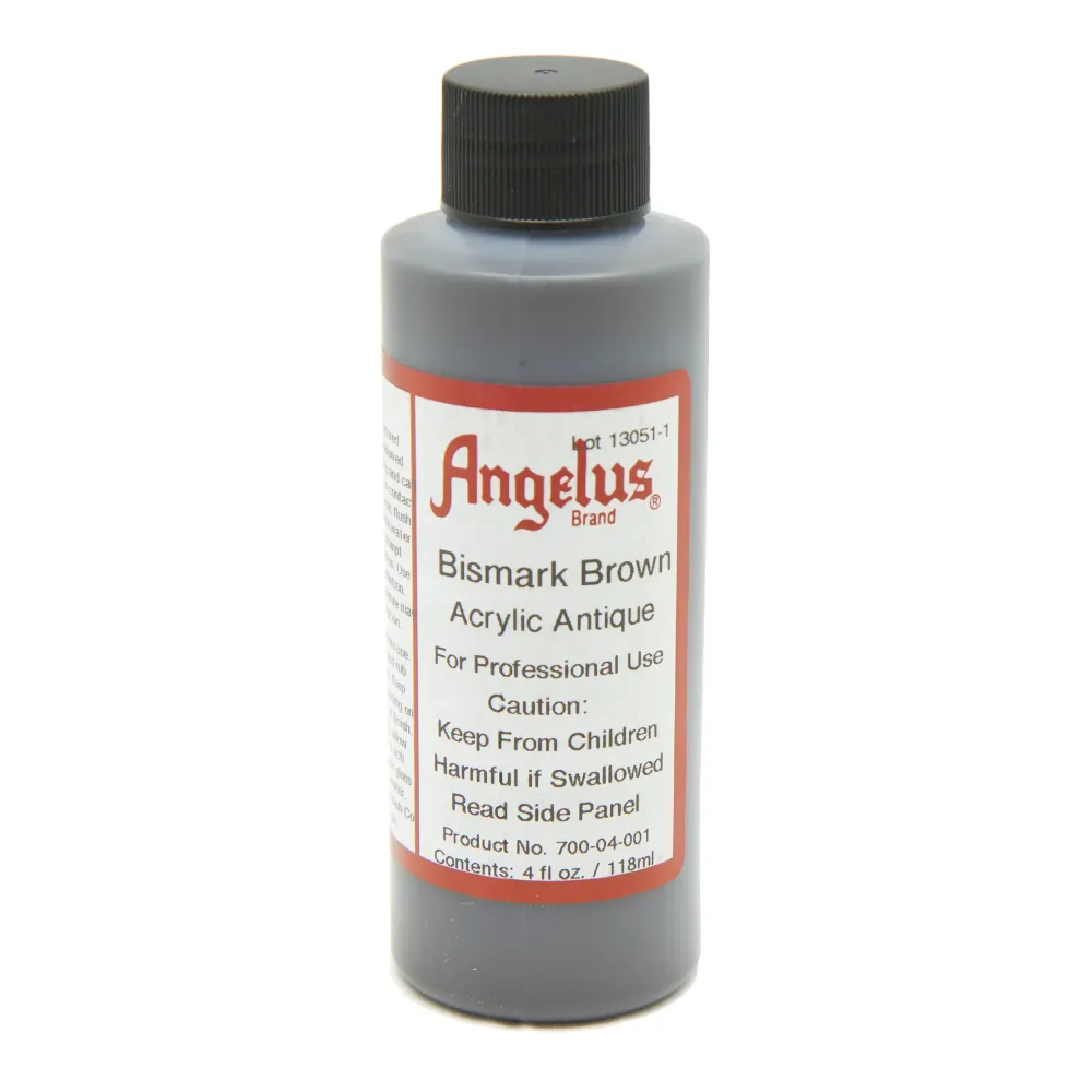 Angelus Acrylic Antique Finish Bismark Brown -viimeistelyaine, 118 ml