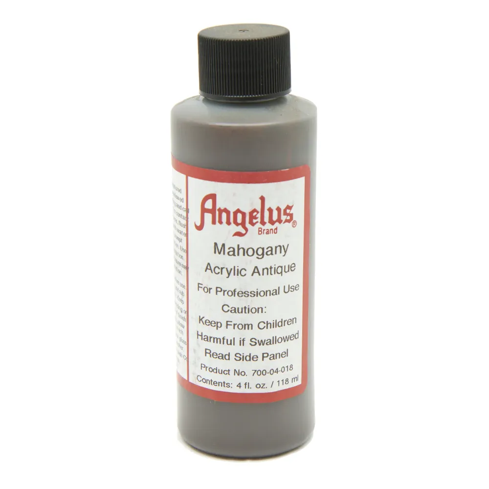 Angelus Acrylic Antique Finish Mahogany -viimeistelyaine, 118 ml
