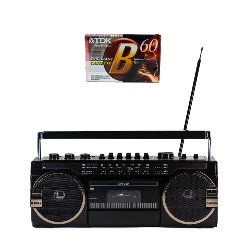 Studio 57 Cassette Player (FM & Bluetooth)