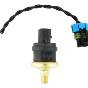 DeatschWerks 2psi 1/8th NPT Adjustable (1-3psi) Hobbs Switch Pigtail (0.5A)