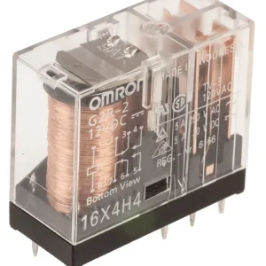 Omron-rele 12V DC DPDT piirilevylle G2R-2 DC12
