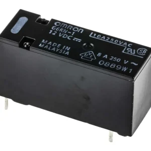 Omron-rele 12V DC SPDT 8A piirilevylle kiinnitettävä G6RN-1 DC12