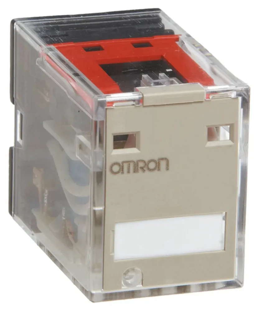 Omron-rele 24V DC 4PDT pistokeliitäntä 5A MY4ZN DC24(S)